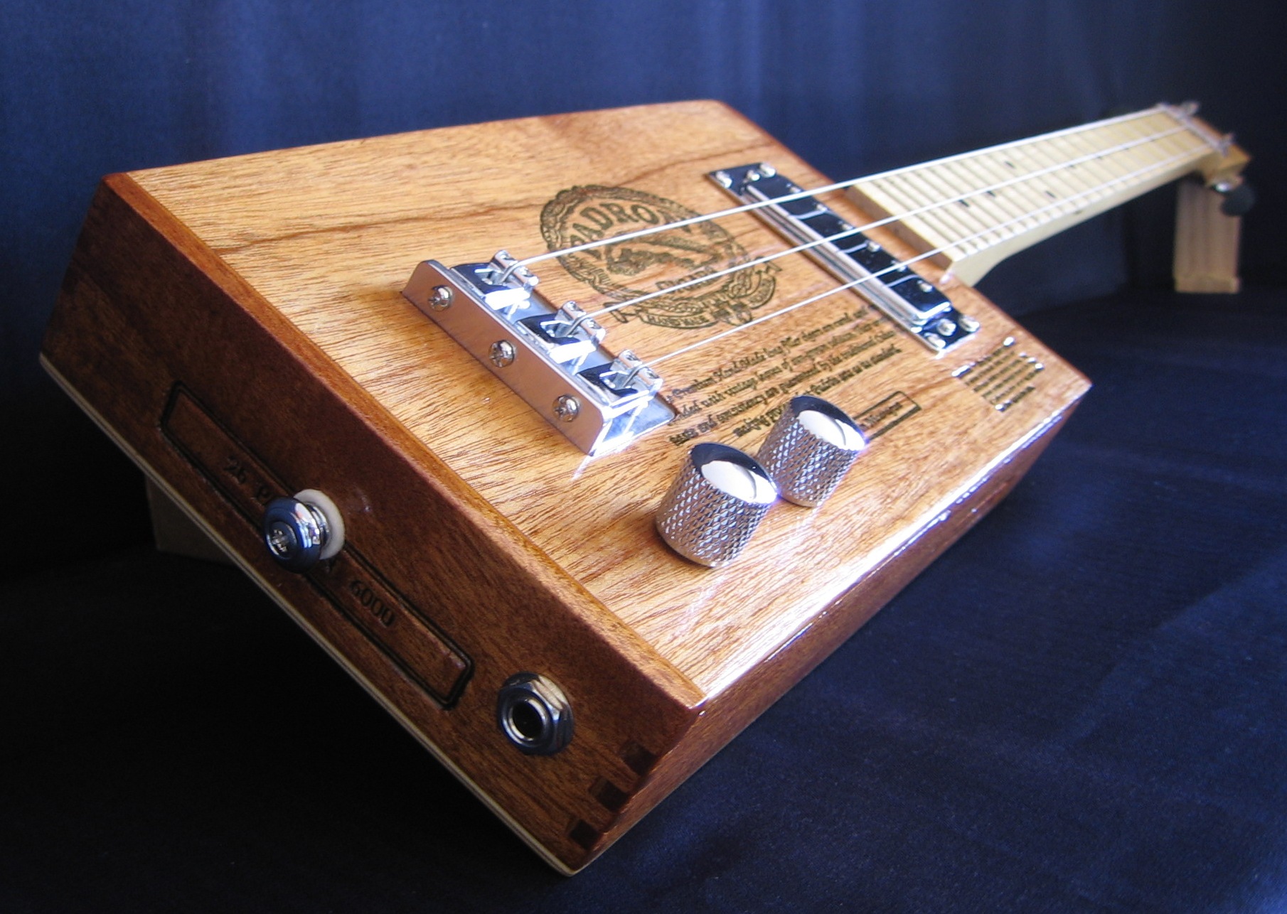 Padron 6000 cigar box guitar