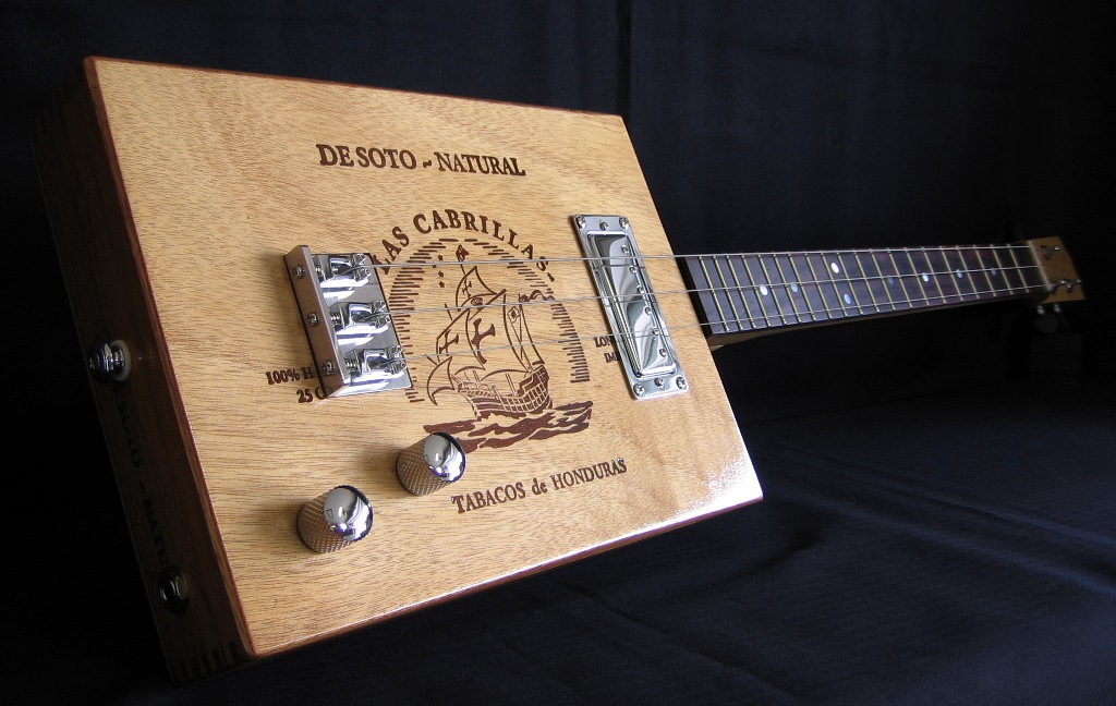Cabrillas cigar box guitar