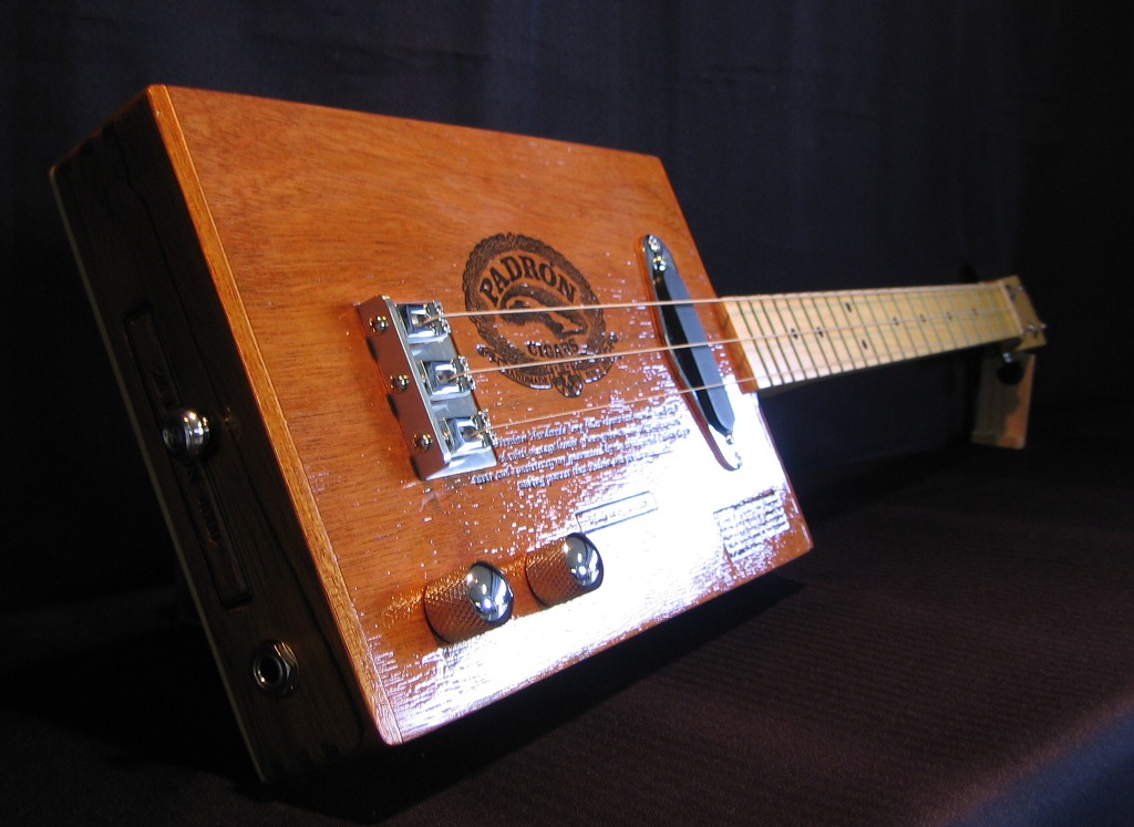 Padron 4000 cigar box guitar