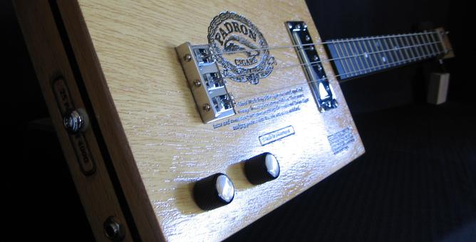 Padron cigar box guitar