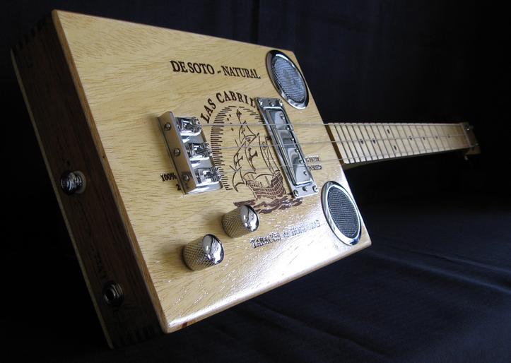 Cabrillas cigar box guitar