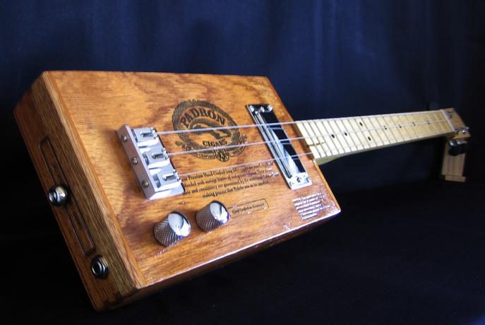 Padron cigar box guitar