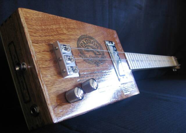 Padron 6000 3-string cigar box guitar